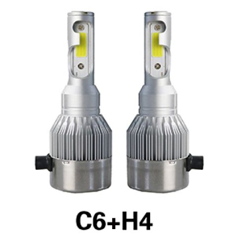 Лампа освещения головного света для автомобиля С6+H4